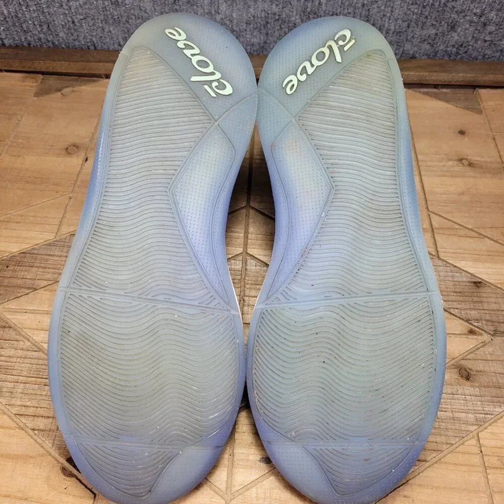 Clove Nursing Shoes Women 9.5 - Night Shift - Slip On - Black White Blue‎
